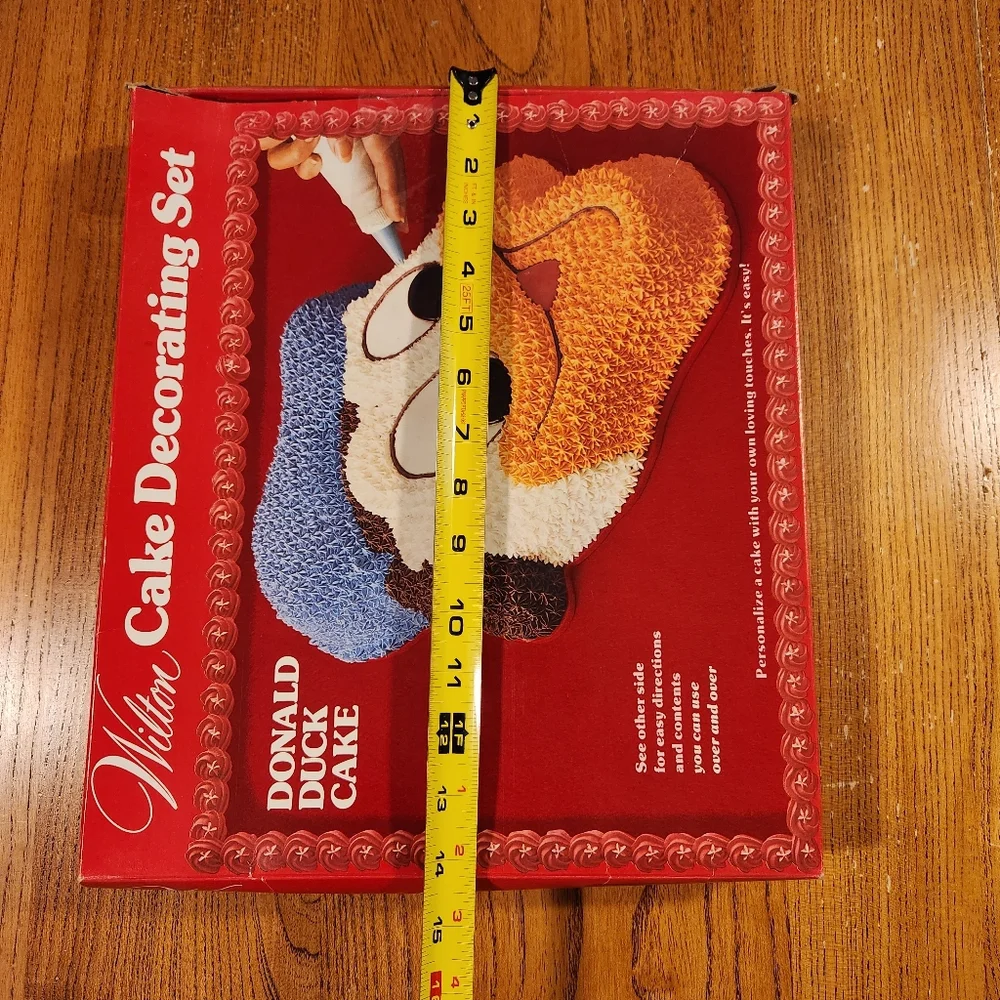 1974 Donald Duck Wilton Cake Pan in Box Vintage Donald Duck Birthday Cake Pan - Picture 15 of 16